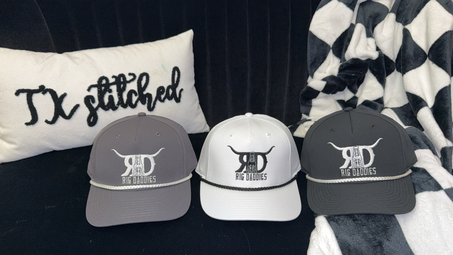 White Rig Daddies Hat